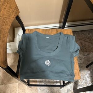 Darc Sport Teal Crop Top